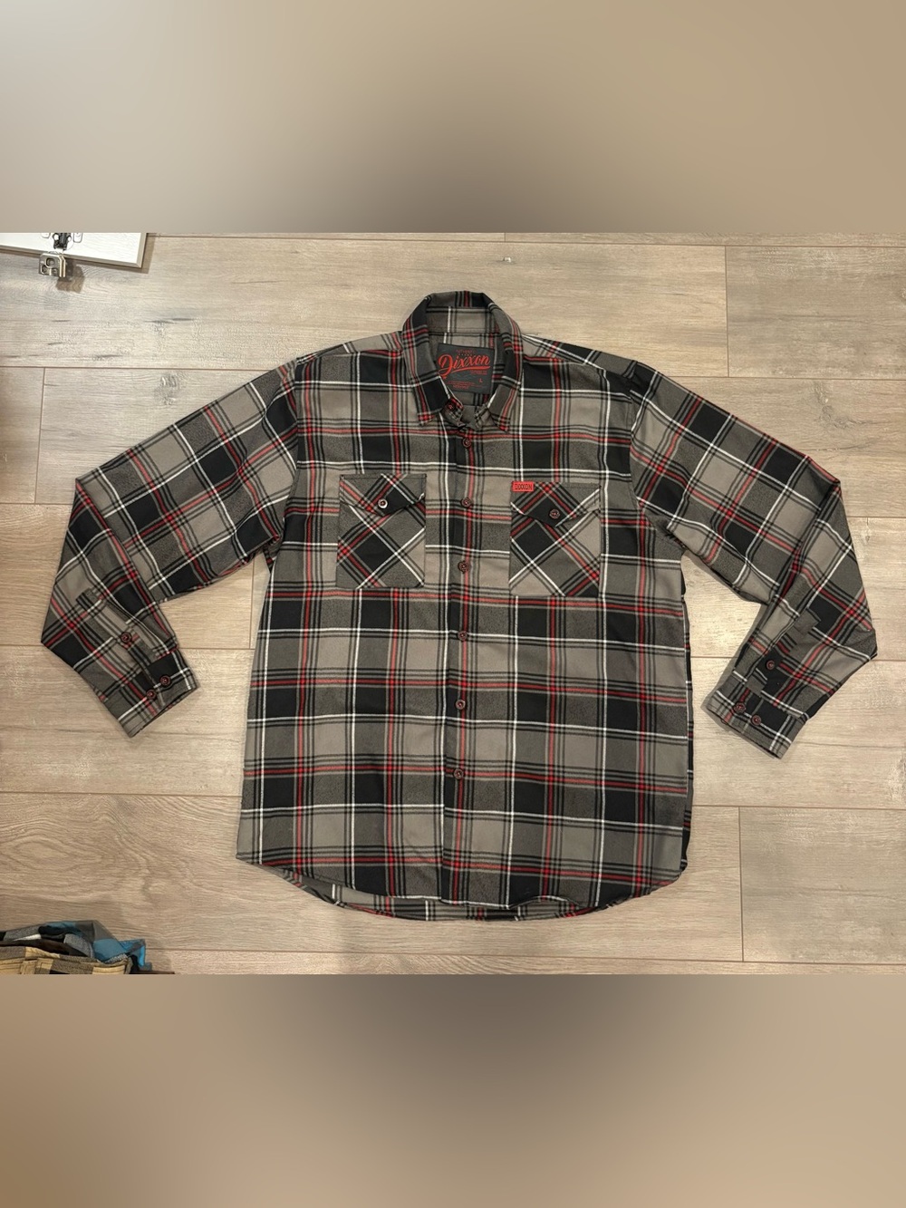 DIXXON FLANNEL CO Heritage Plaid Long Sleeve Men's Flannel Large